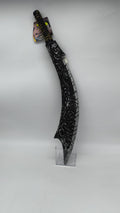 Espada Kopis Curva Calaveras Negra
