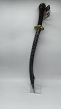 Espada Tulwar Curva Dragones Negra y Dorada