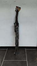 Espada Falchion Fantasía Medieval Marrón Envejecido