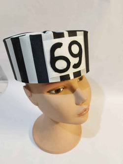 Gorro de Preso a Rayas