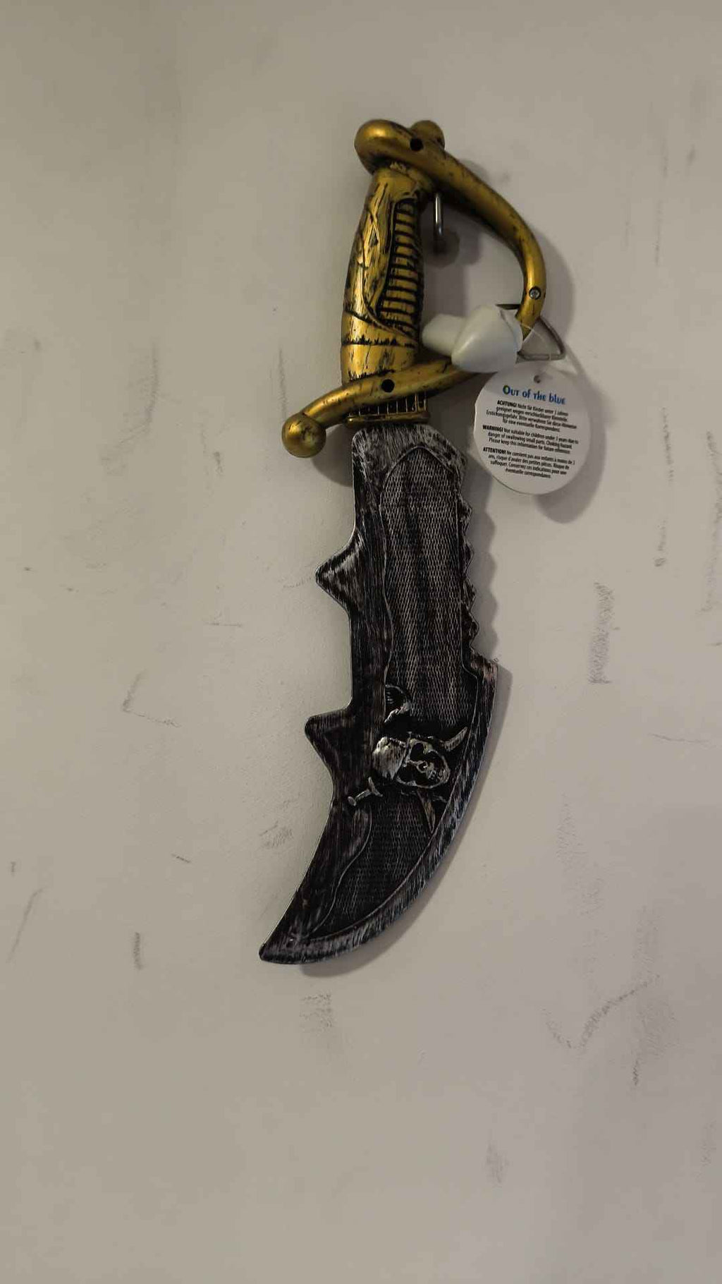 Sable Pirata de Juguete con Calavera