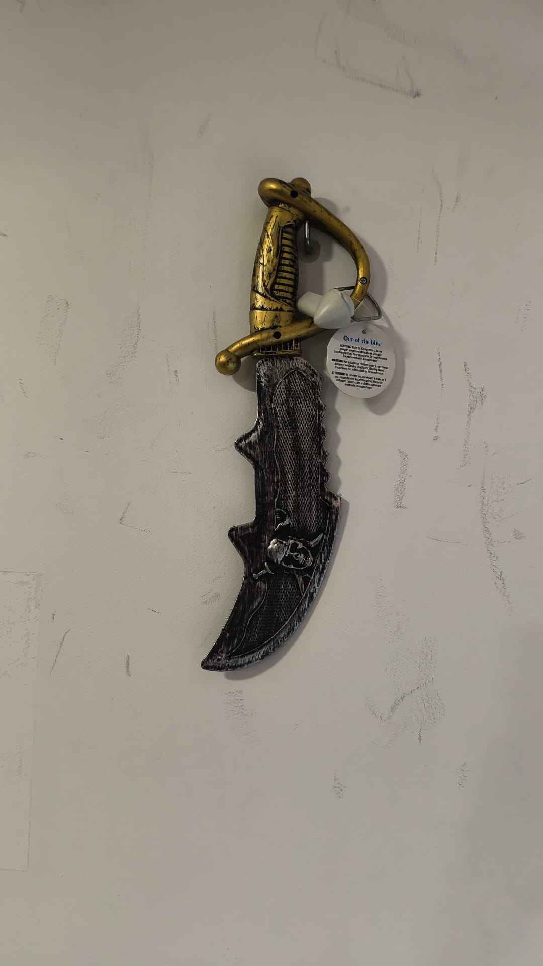 Sable Pirata de Juguete con Calavera