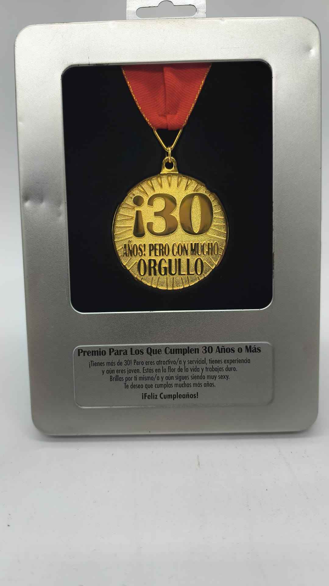 Medalla 30 Años