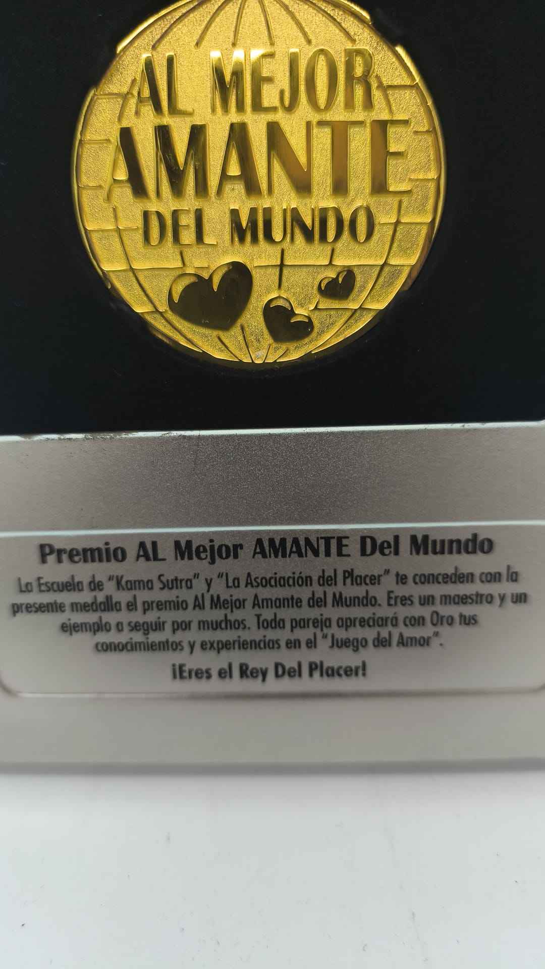 Medalla Mejor Amante