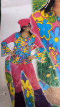 Disfraz Hippie Niña Widmann