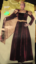 Disfraz Medieval Isabel — Vestido y Diadema Mujer