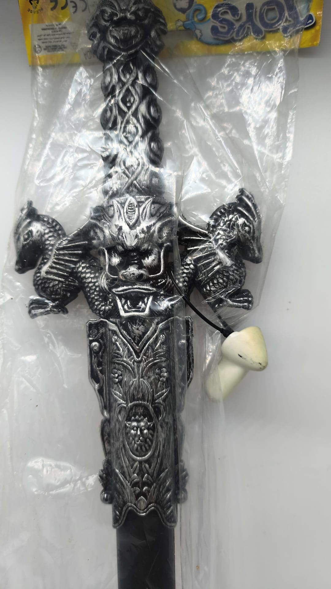 Espada de Fantasía con Funda para Disfraz de Guerrero 75 cm