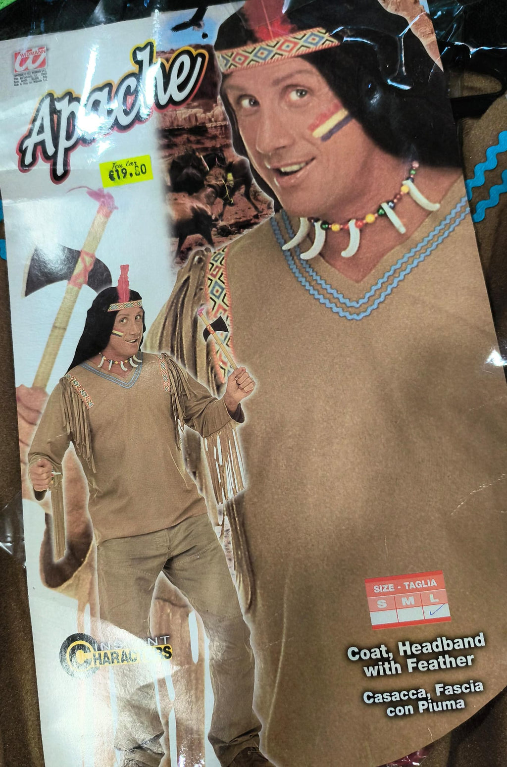 Disfraz Apache Adulto – Traje Indio Nativo Americano