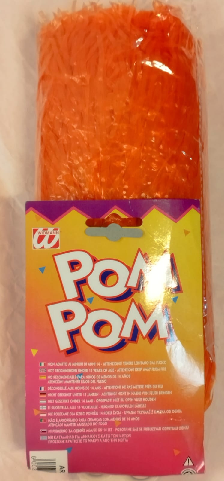 Orange Pompon