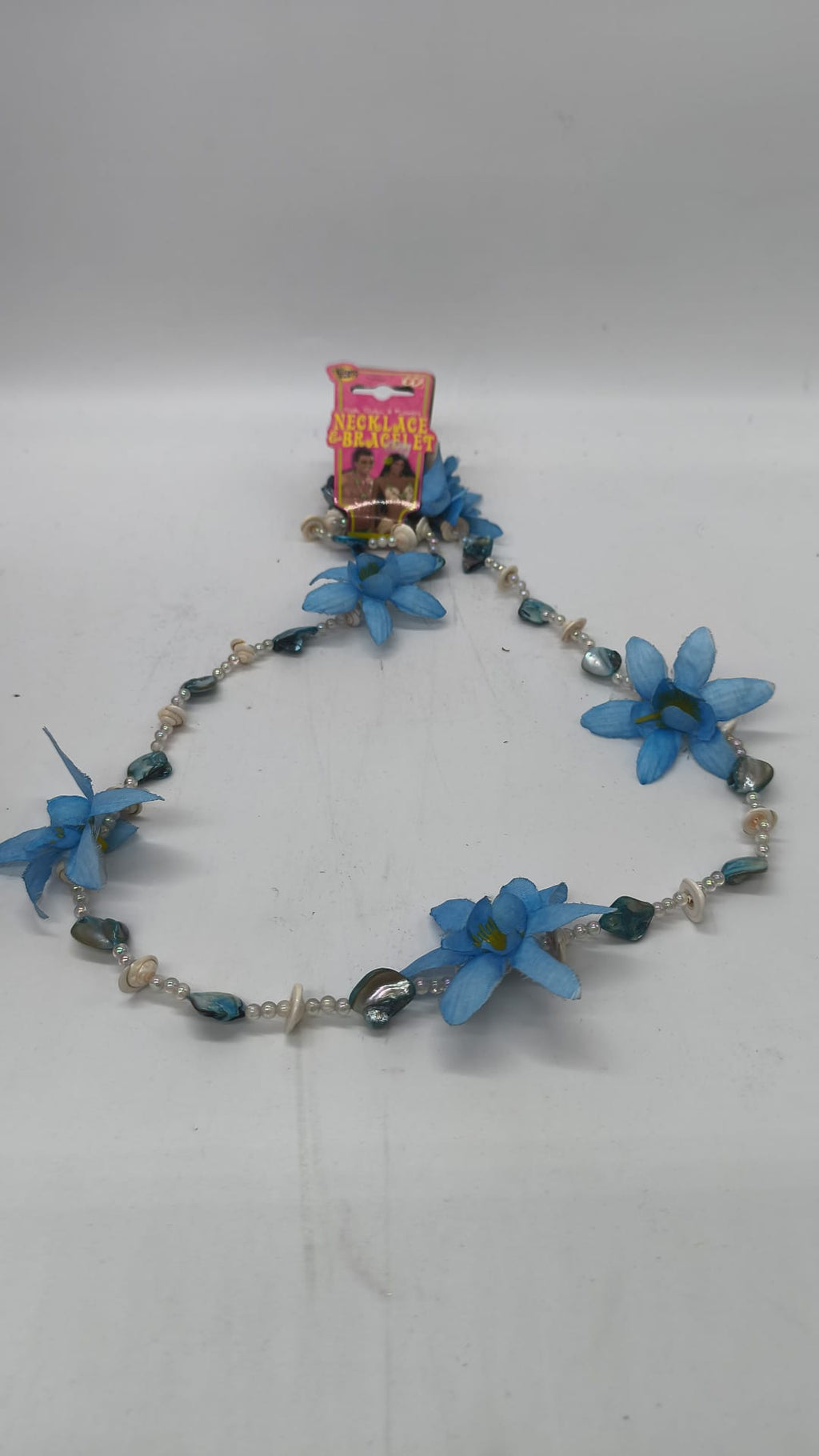 SHELL FLOWER NECKLACE WID