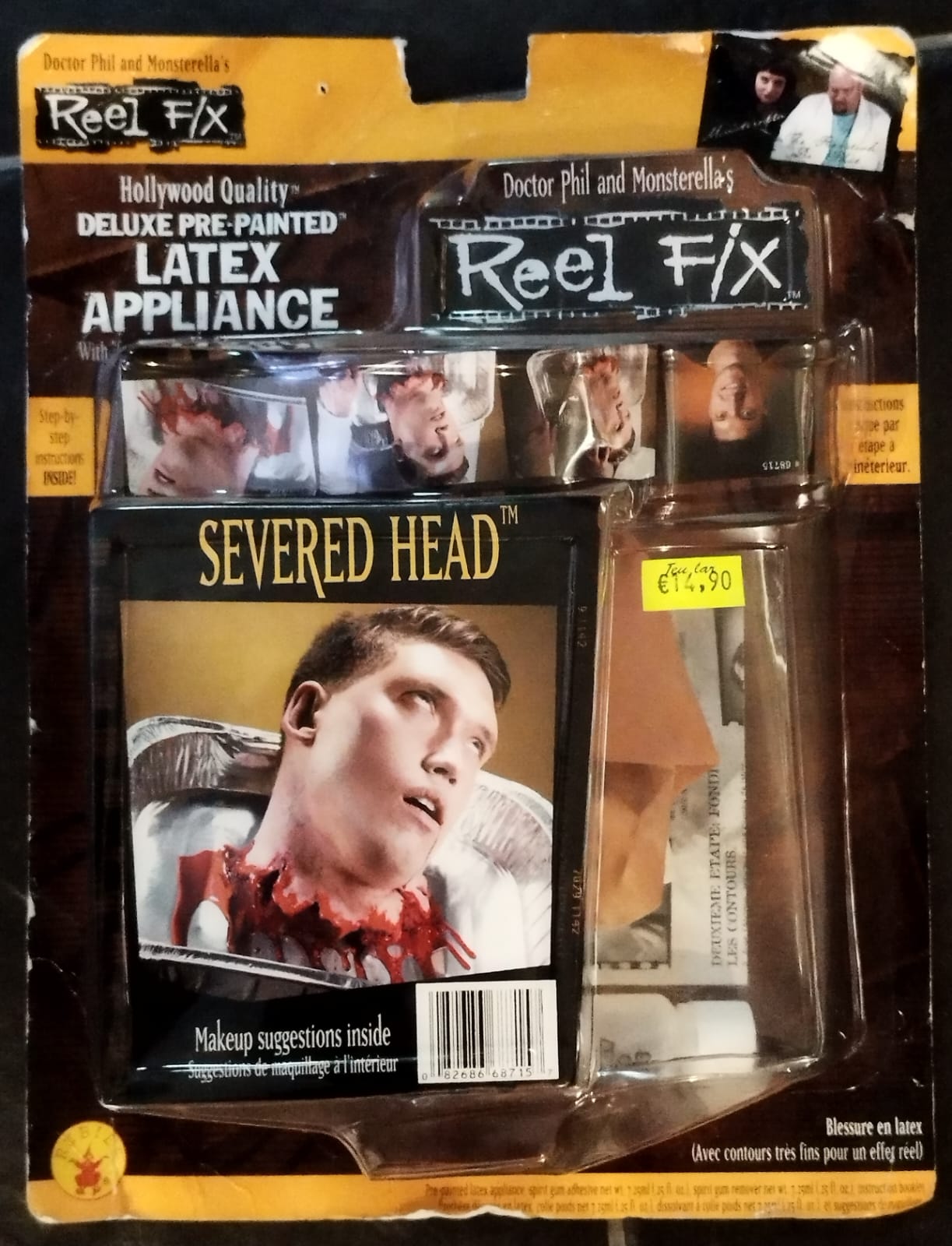 Reel F/X Severed Head - Prótesis Látex Cuello Cortado
