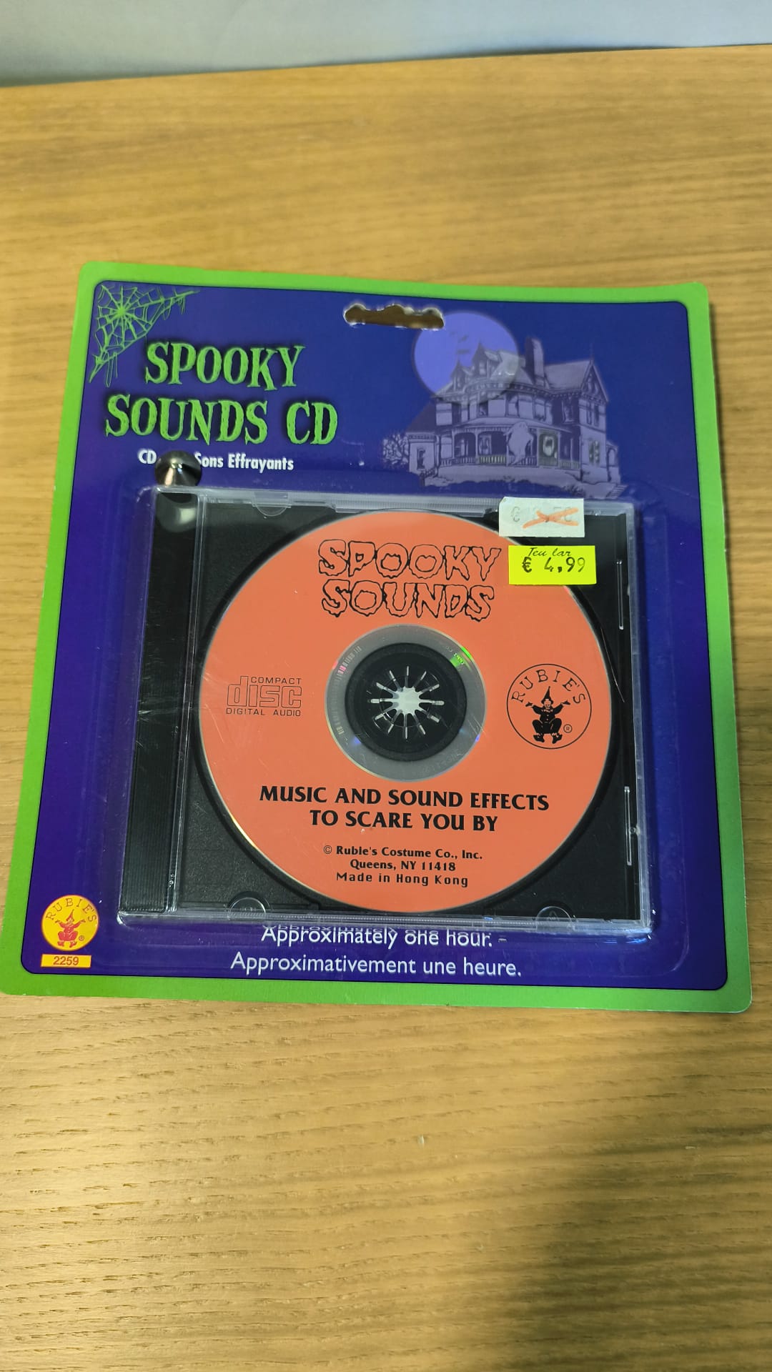 Horror Sound Effects CD