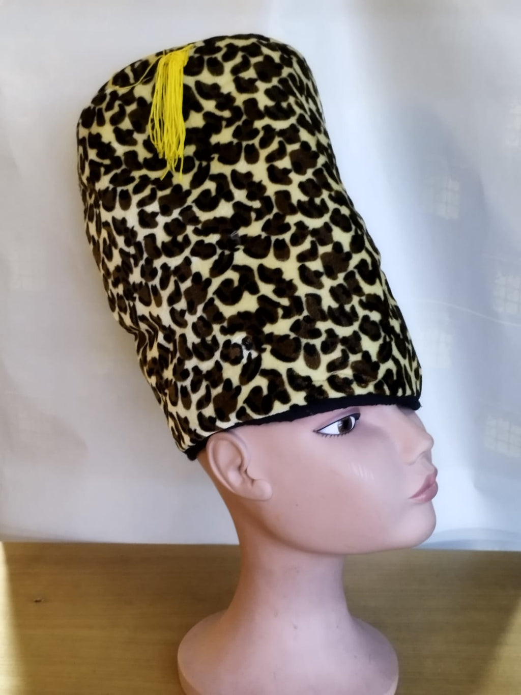 Fez Leopardo con Borla