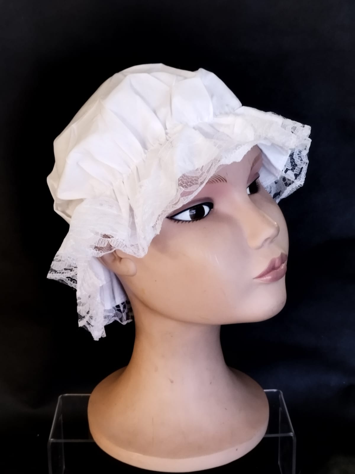 mape cap blanca- cofia