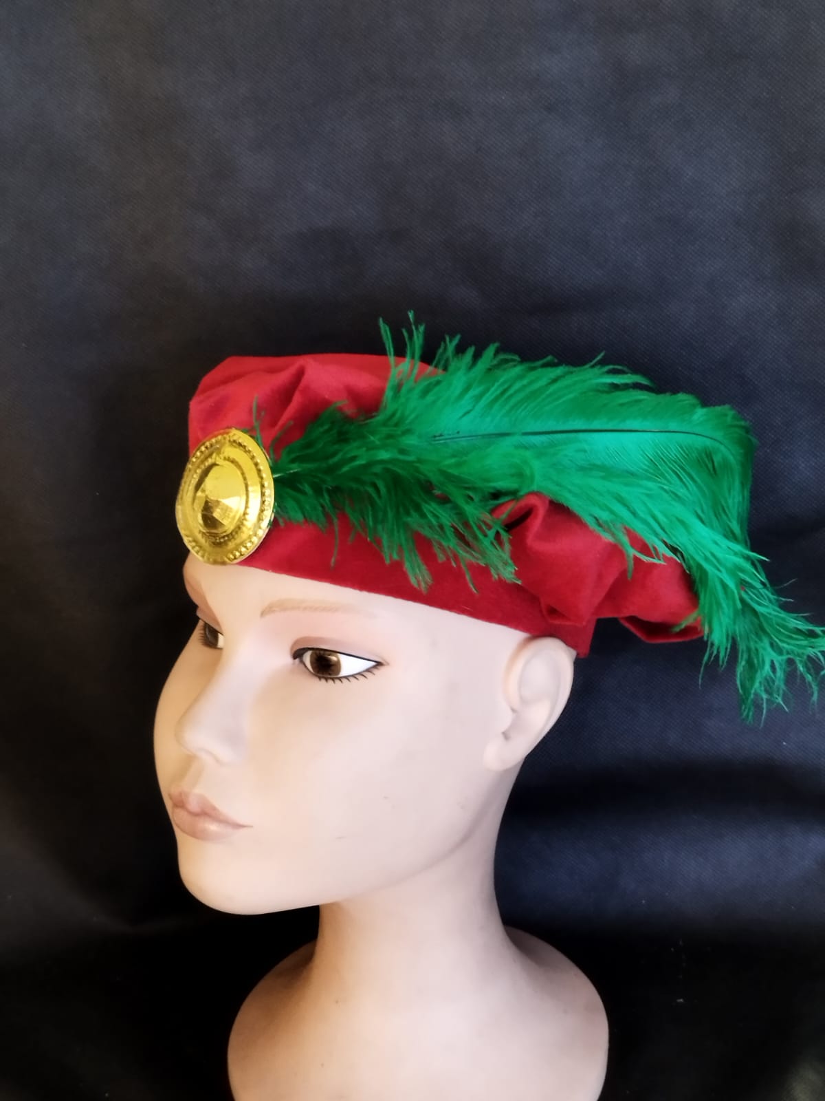 Velvety Red Beanie
