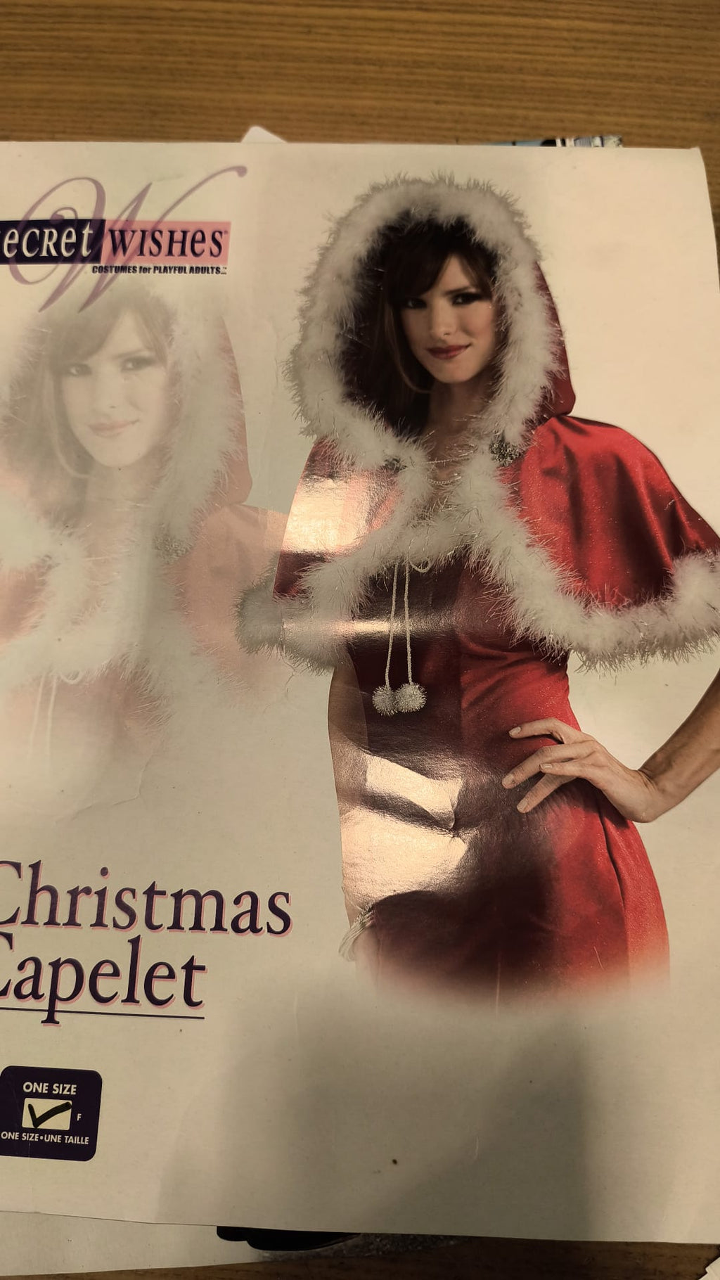 Gorro Con Capa Mama Noel