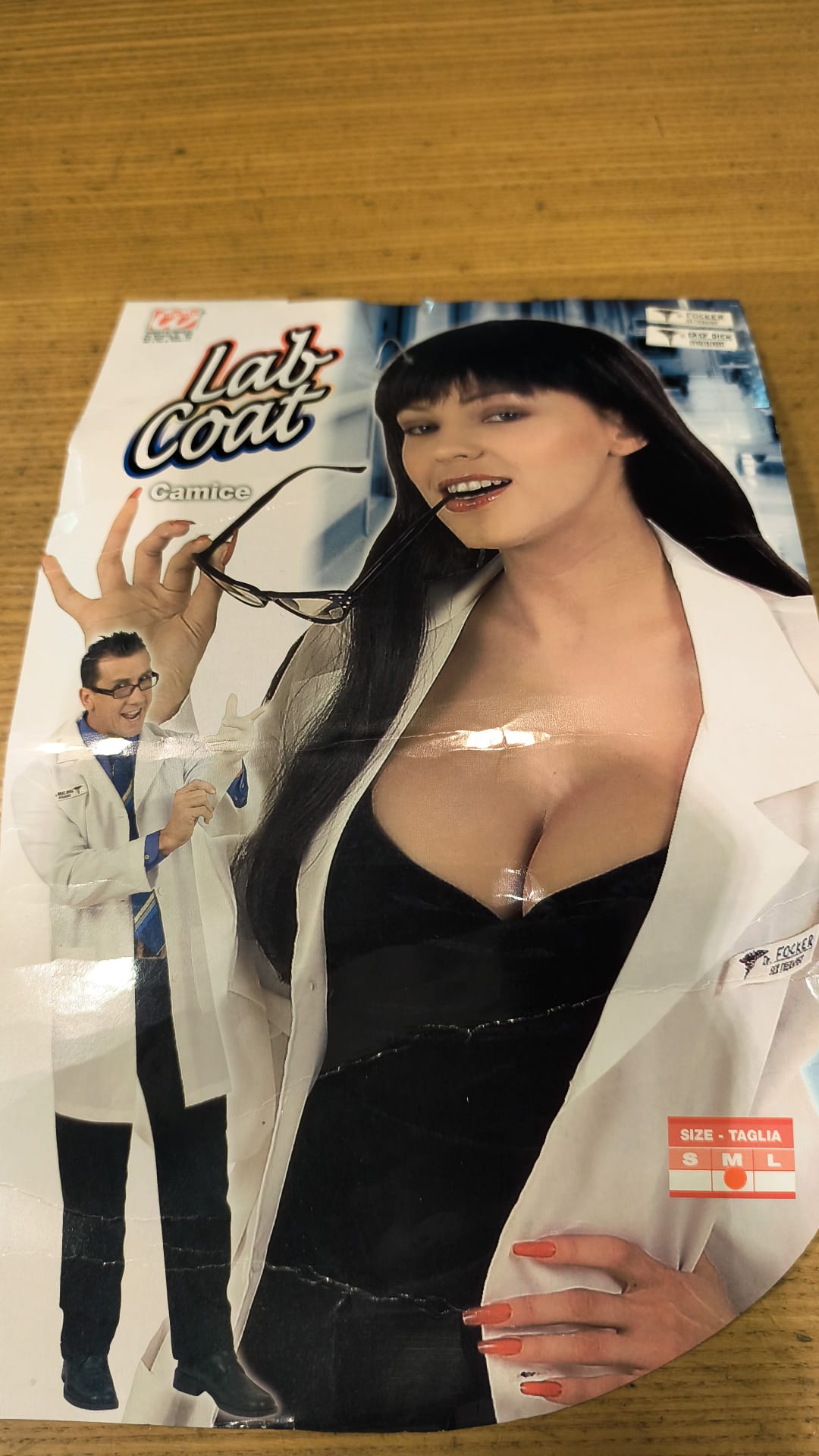 Disfraz Bata Medica.