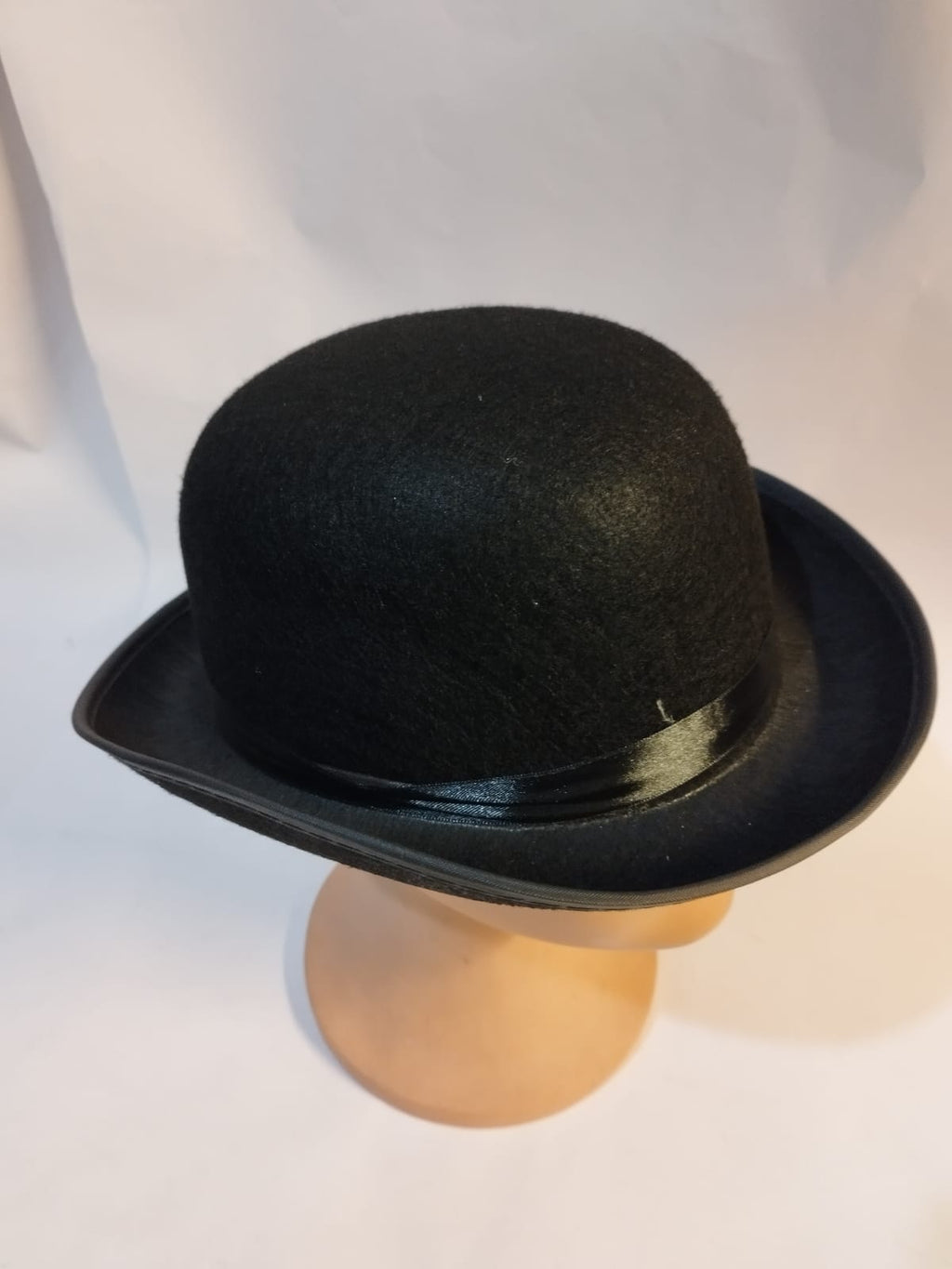 Bombín Negro de Fieltro Adulto