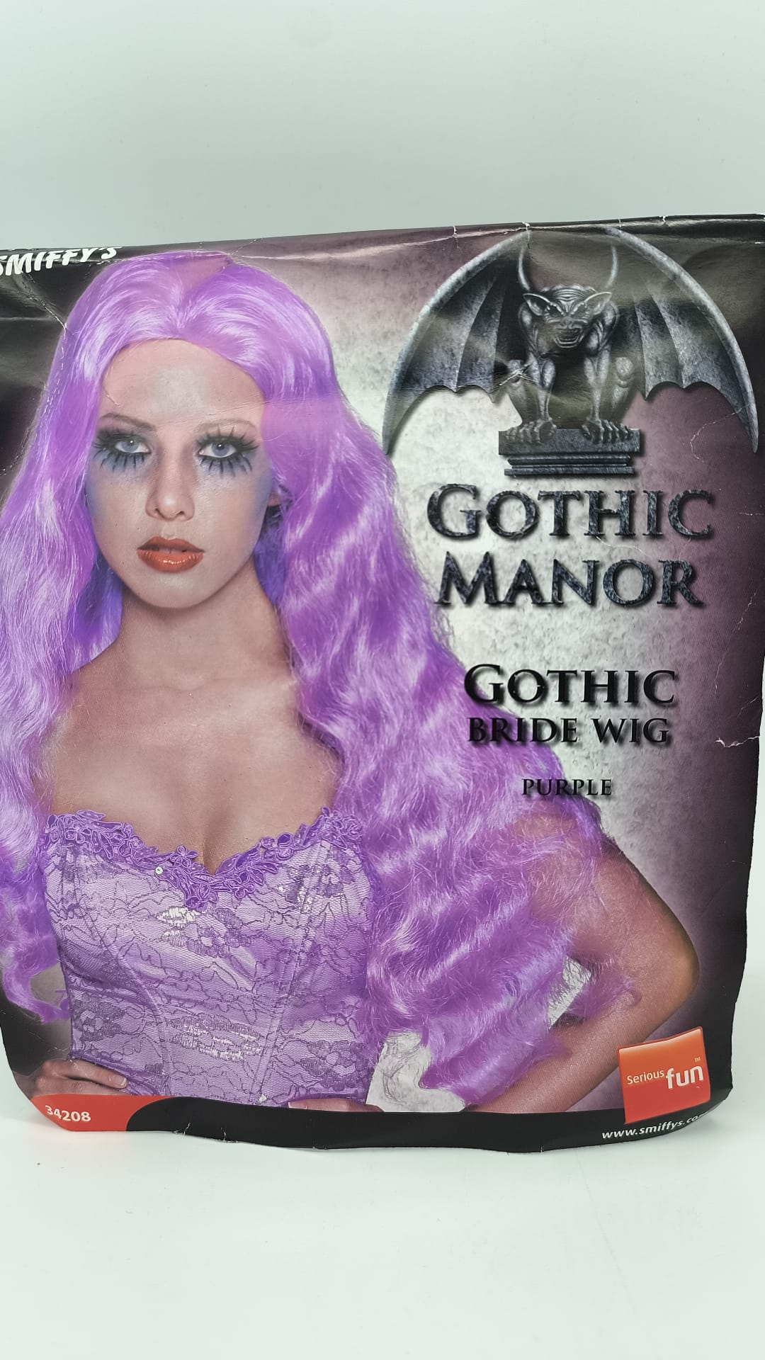 Peluca Gothic Bride Morada – Smiffy's