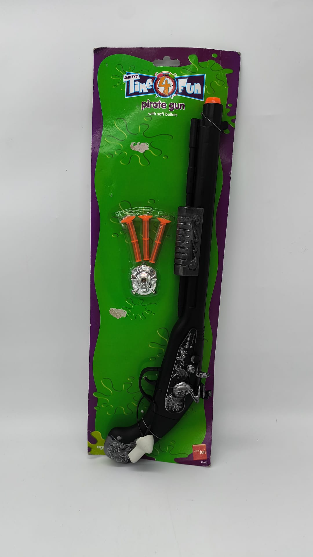 Set Pistola Pirata con Dardos Time 4 Fun