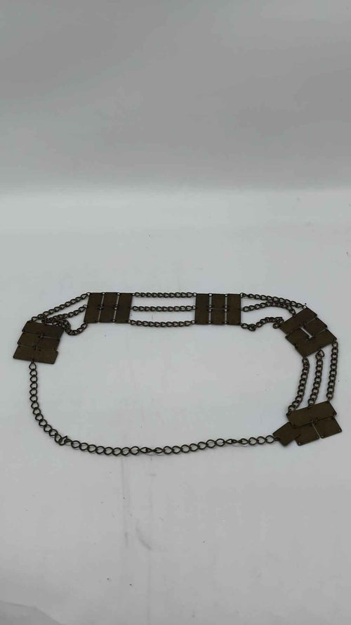 Cinturón de Cadena Doble con Placas Metálicas – Accesorio Disfraz Medieval