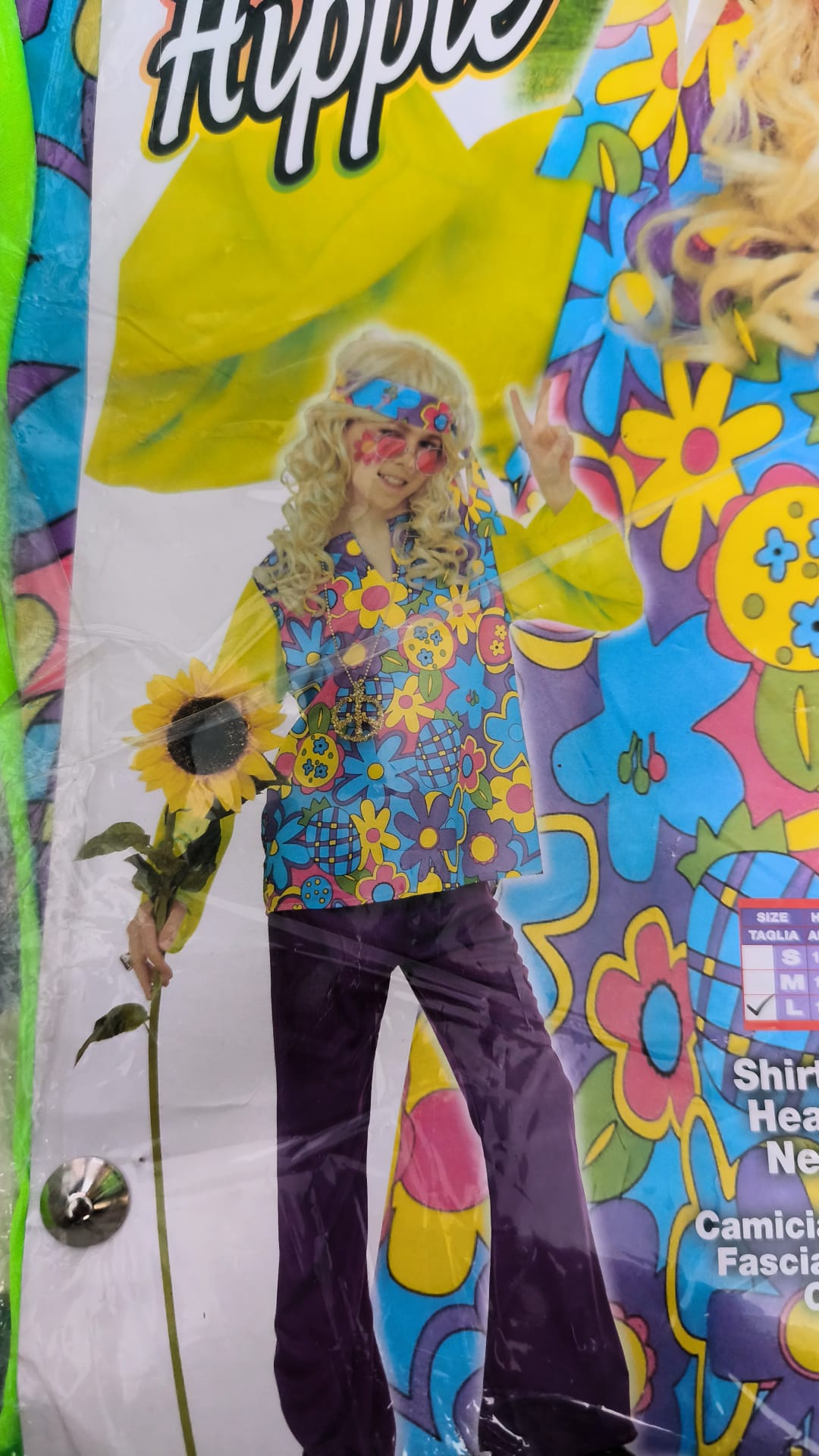 Disfraz Hippie Niño Widmann