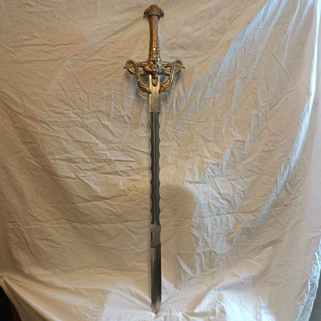 Espada Decorativa Medieval Fantasía con Calavera