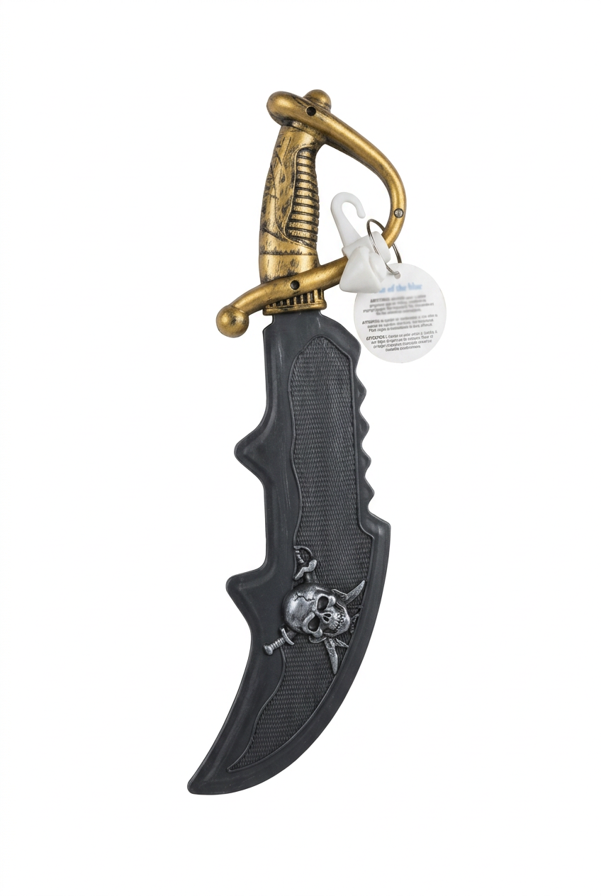 Sable Pirata de Juguete con Calavera
