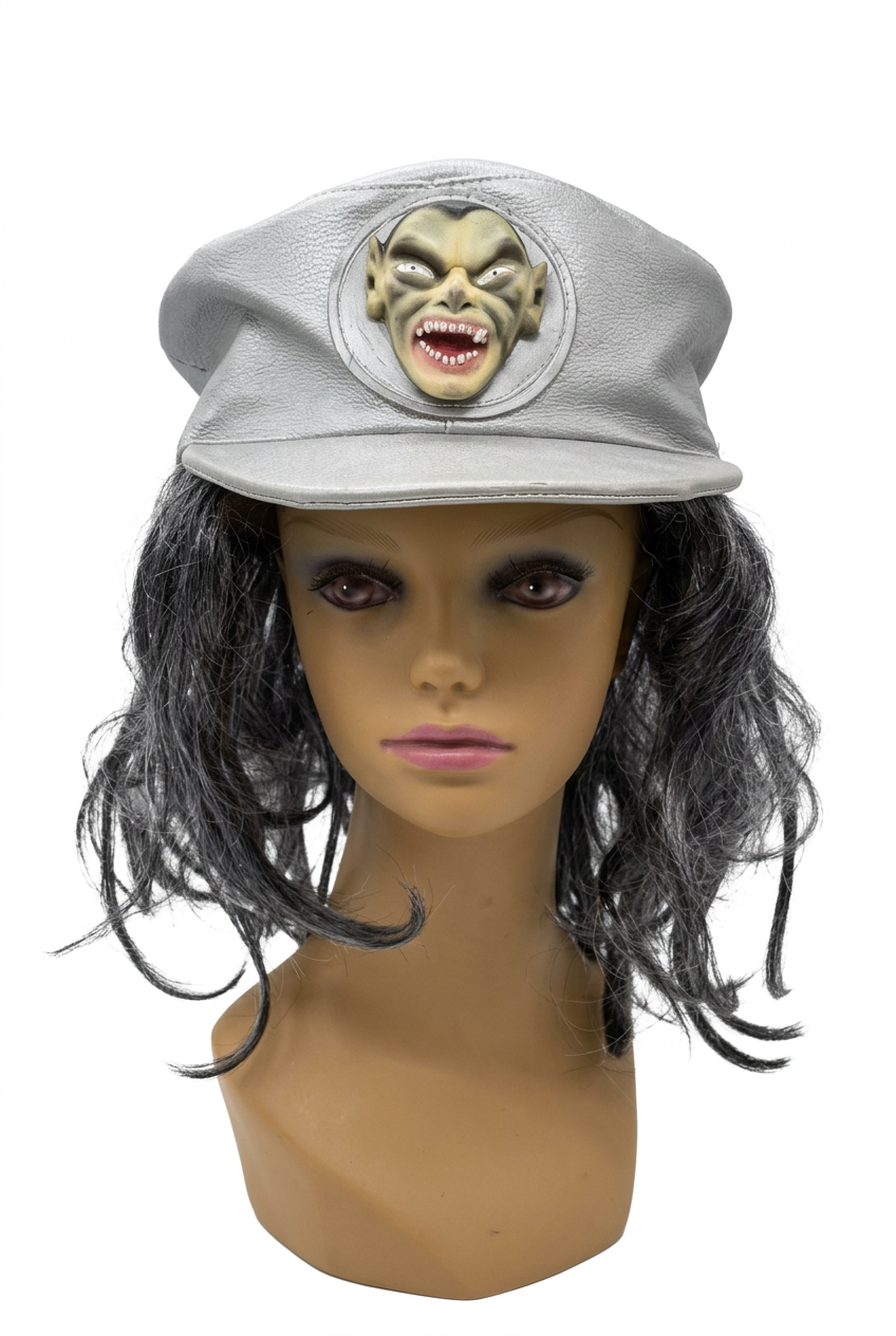 Gorra con melena