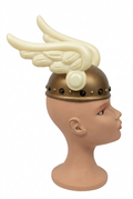 Casco Dorado con Alas para Disfraz Romano y Griego