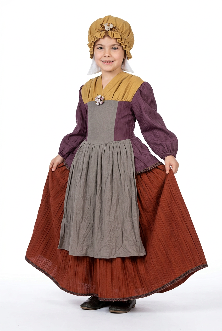 Disfraz Campesina Medieval Infantil