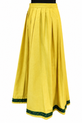 Costume Yellow Pleated Skirt M4