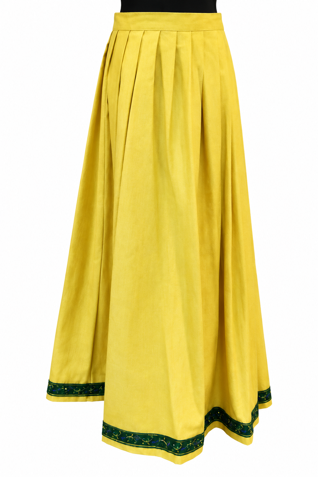 Costume Yellow Pleated Skirt M4