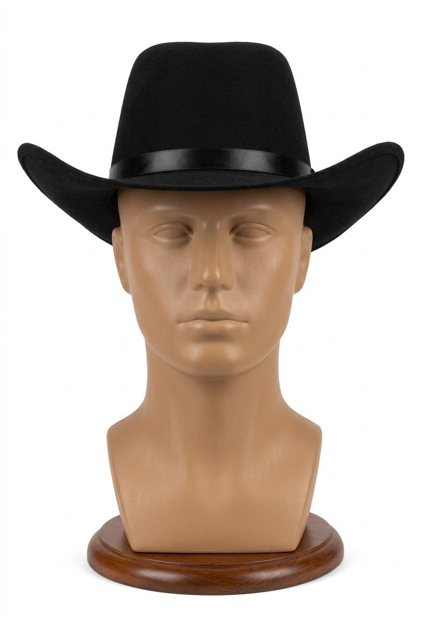 Sombrero Pistolero Negro Adulto
