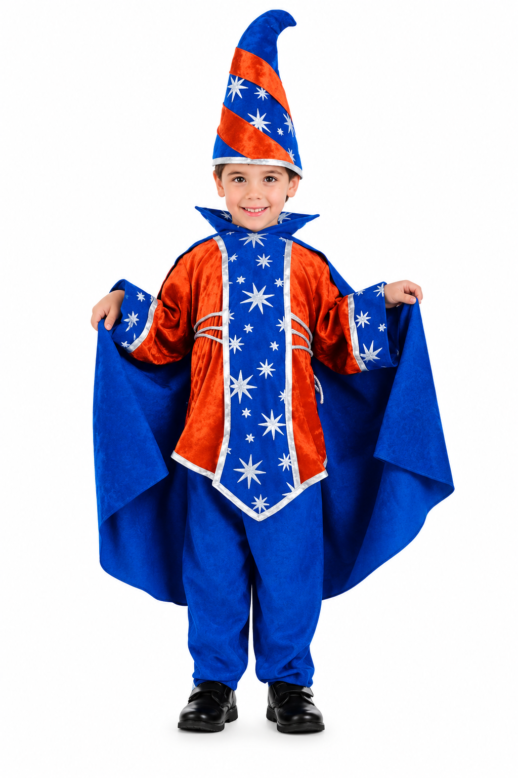 Wizard Boy Silver Cauldron Costume