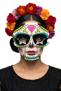 Gafas Calavera Mexicana Día de los Muertos para Disfraz