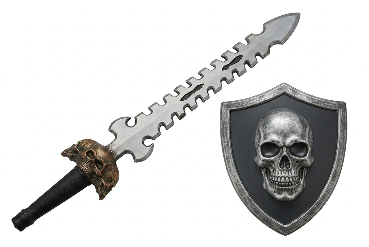 Espada con Calavera para Disfraz