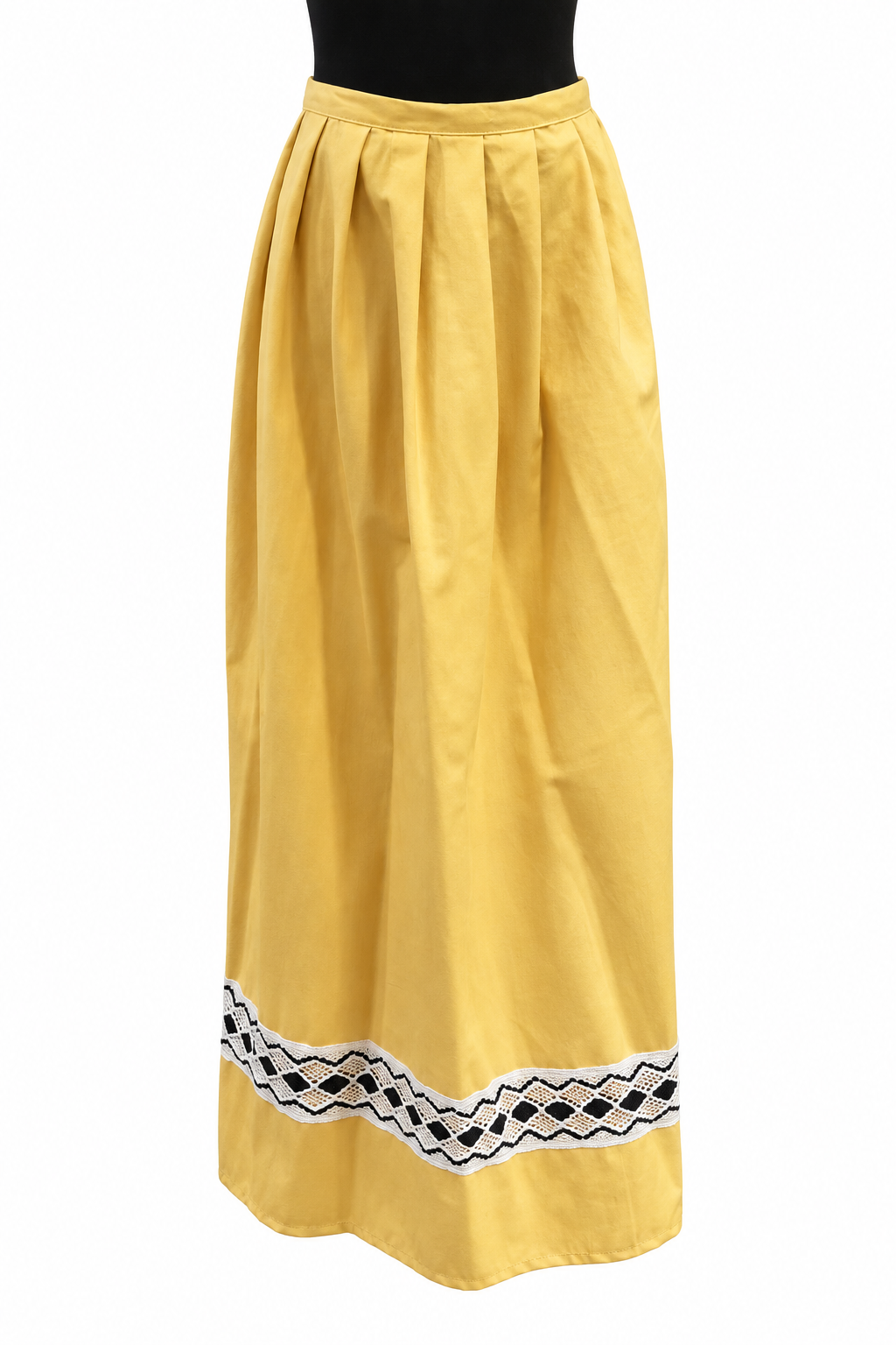 Costume Yellow Skirt Embroidered Nerva
