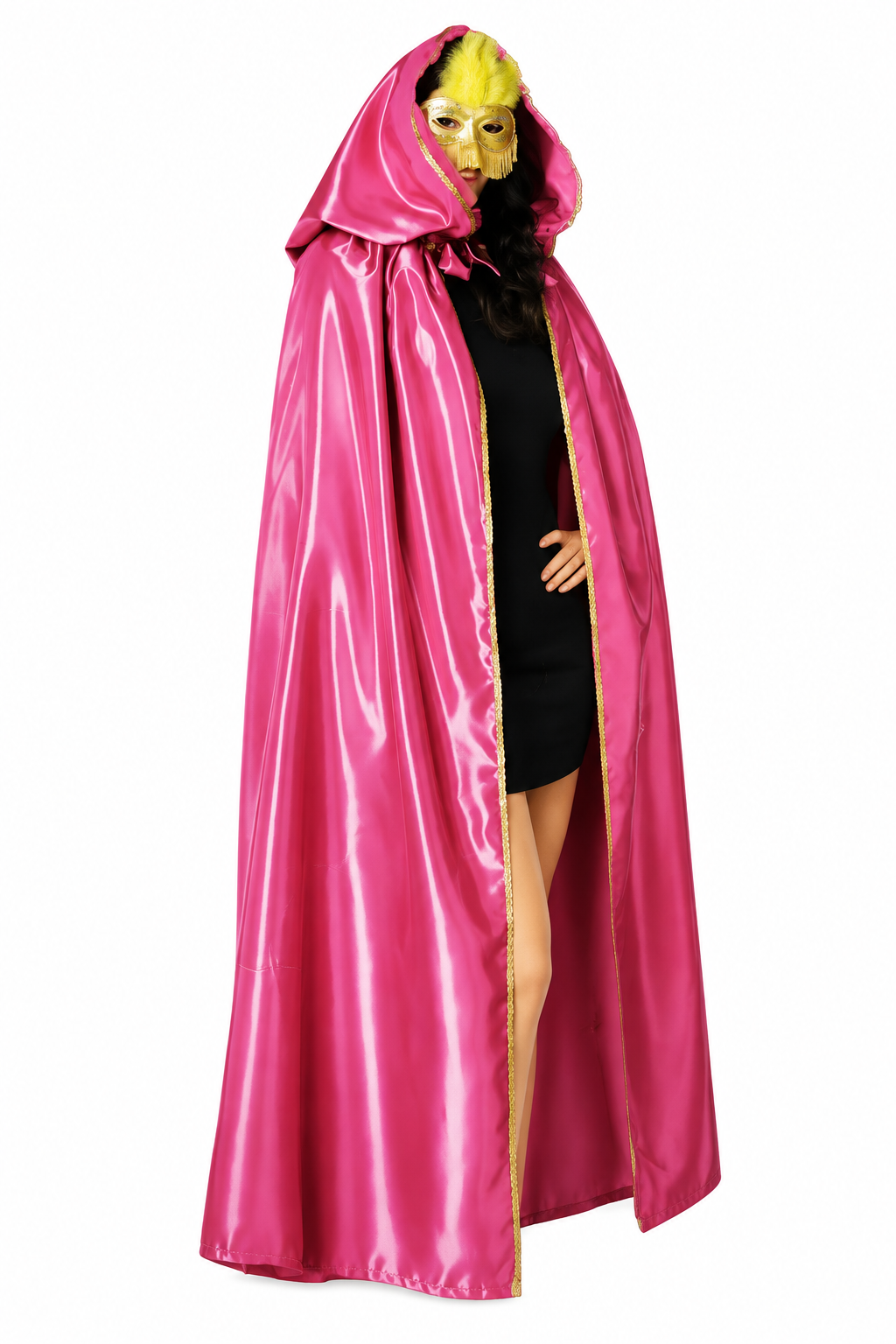 Pink Halloween Cape — Costume Accessory