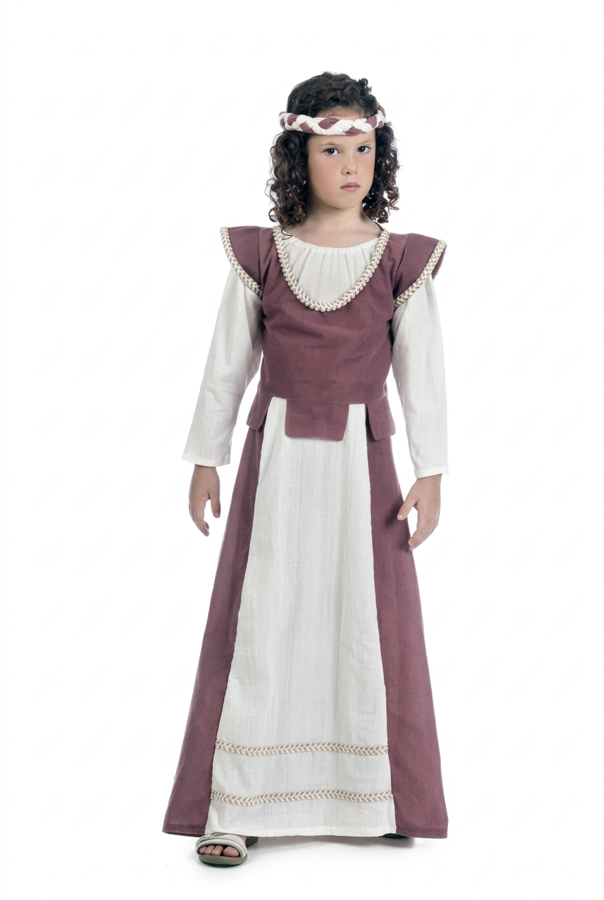 Disfraz Princesa Medieval Niña