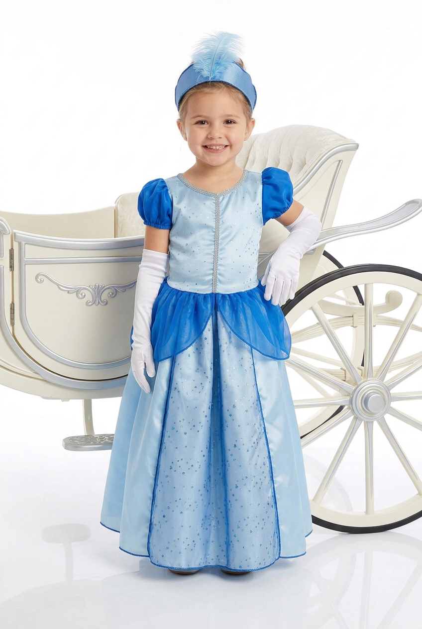 Children's Blue Princess Costume
