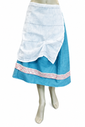 Blue Skirt Costume With Bonna Overalls