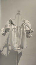 Camisa Medieval Blanca con Pasamanería