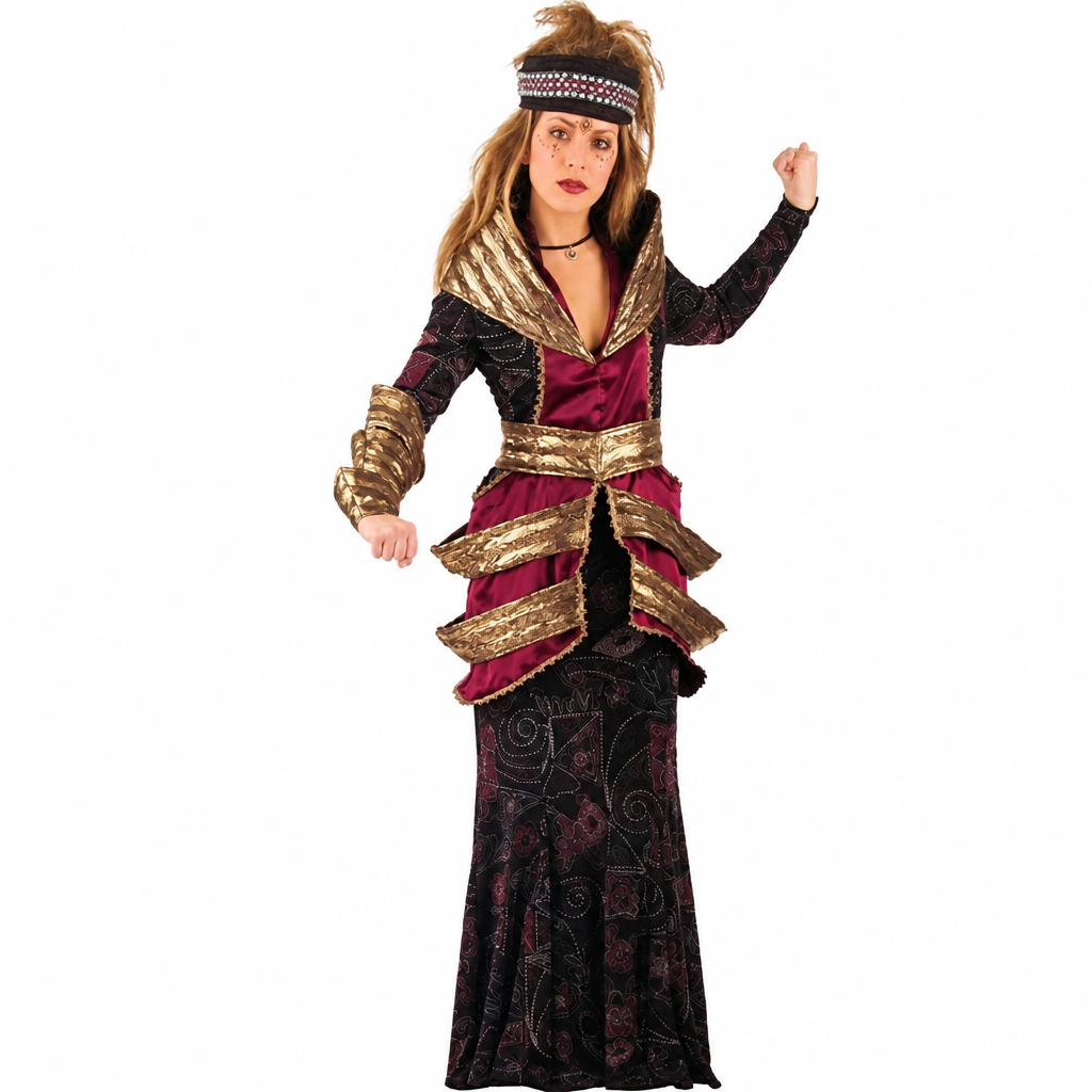 Maleficent Witch Costume for Women – High-Quality Dark Outfit