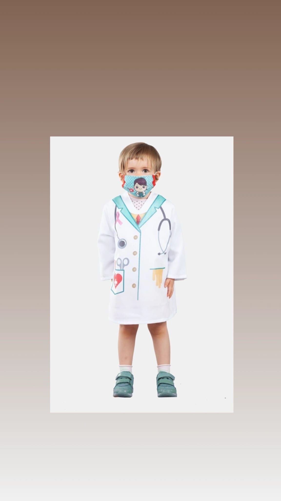 Kids Emergency Nurse Costume