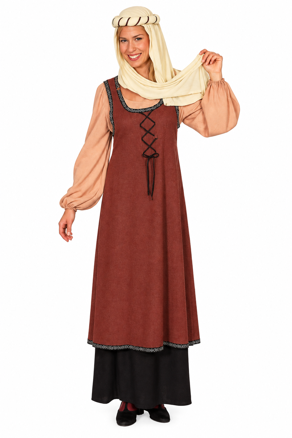 Disfraz Princesa Medieval Adulto — Artesanal Español