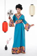 Disfraz de Geisha Infantil – Kimono y Cinturón Obi