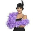 Boa de Plumas Lila
