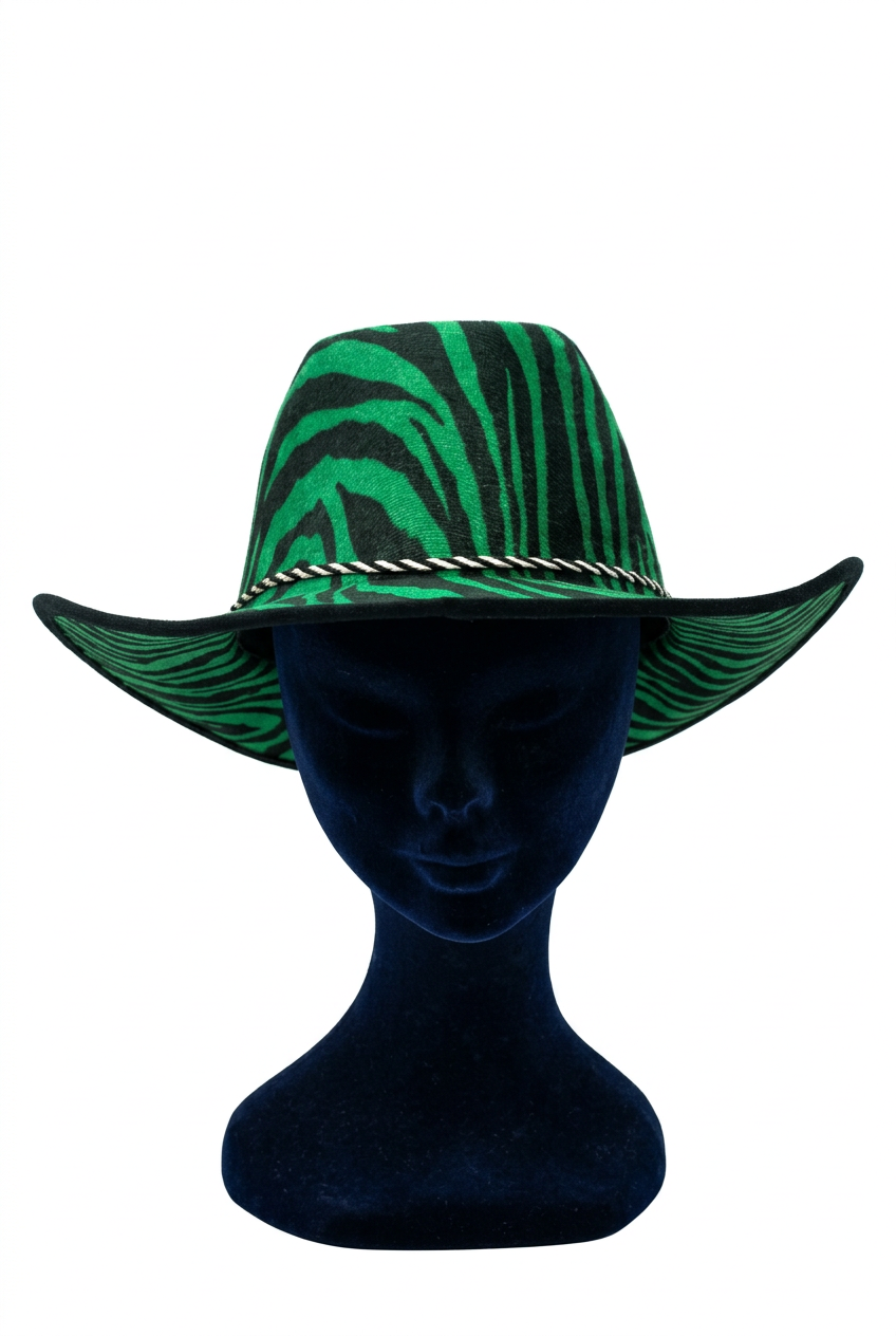 Sombrero Cowboy Cebra