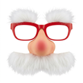 Kit Gafas Papá Noel con Nariz y Barba